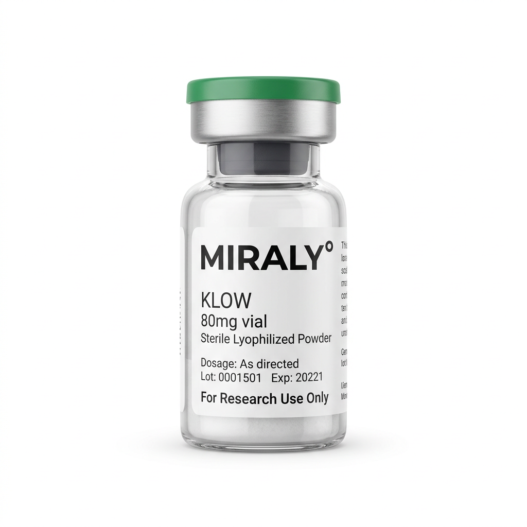 KLOW 80mg stack – Peptider från Miraly