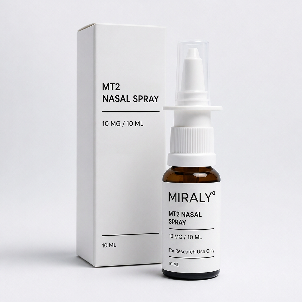 Melanotan 2 Nasal 10mg – Peptider från Miraly